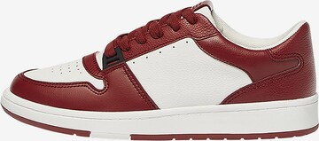 Pull&Bear Sneaker in Rot