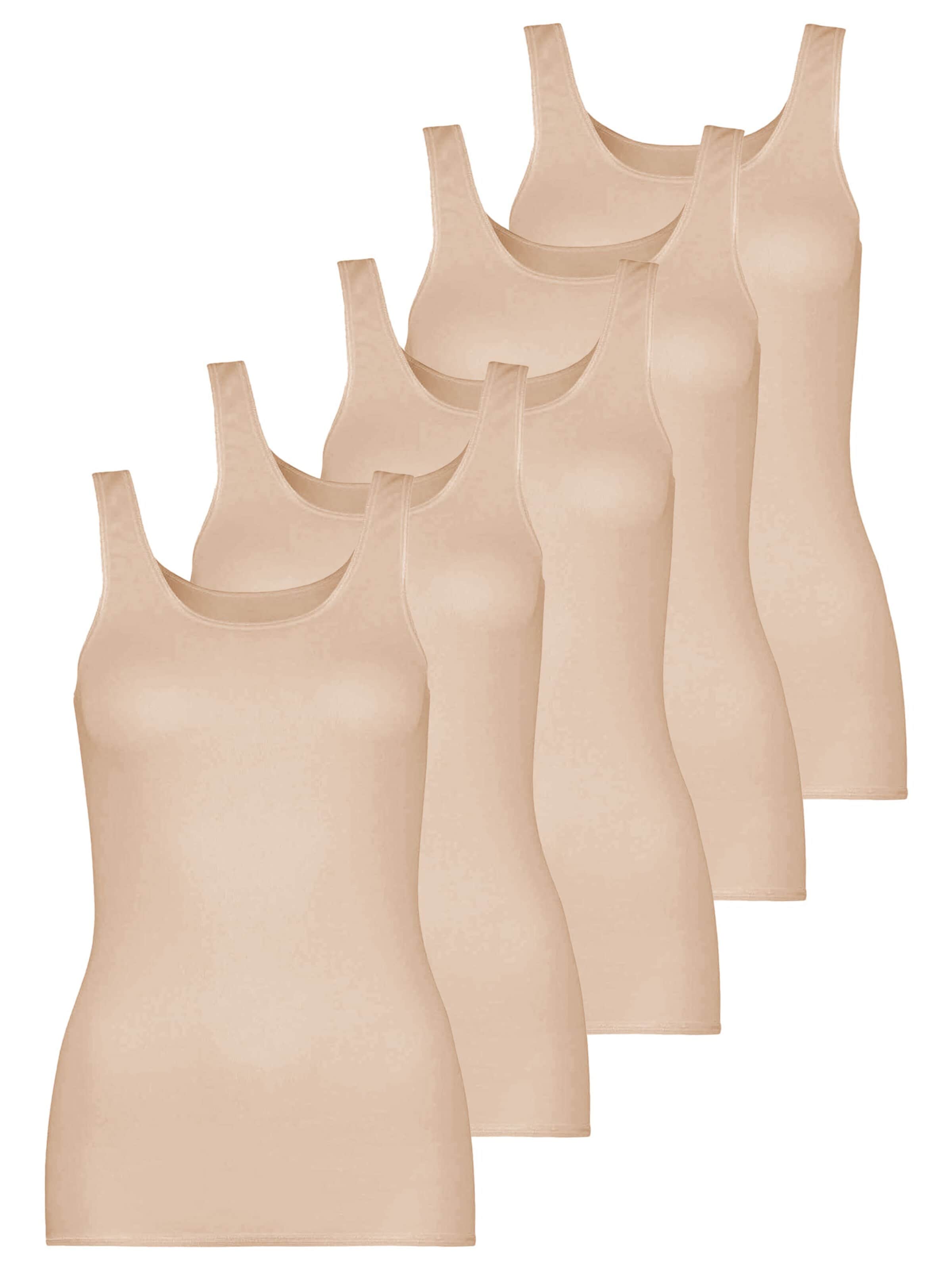 Nina von C. Undershirt 'Daily' in Beige: front
