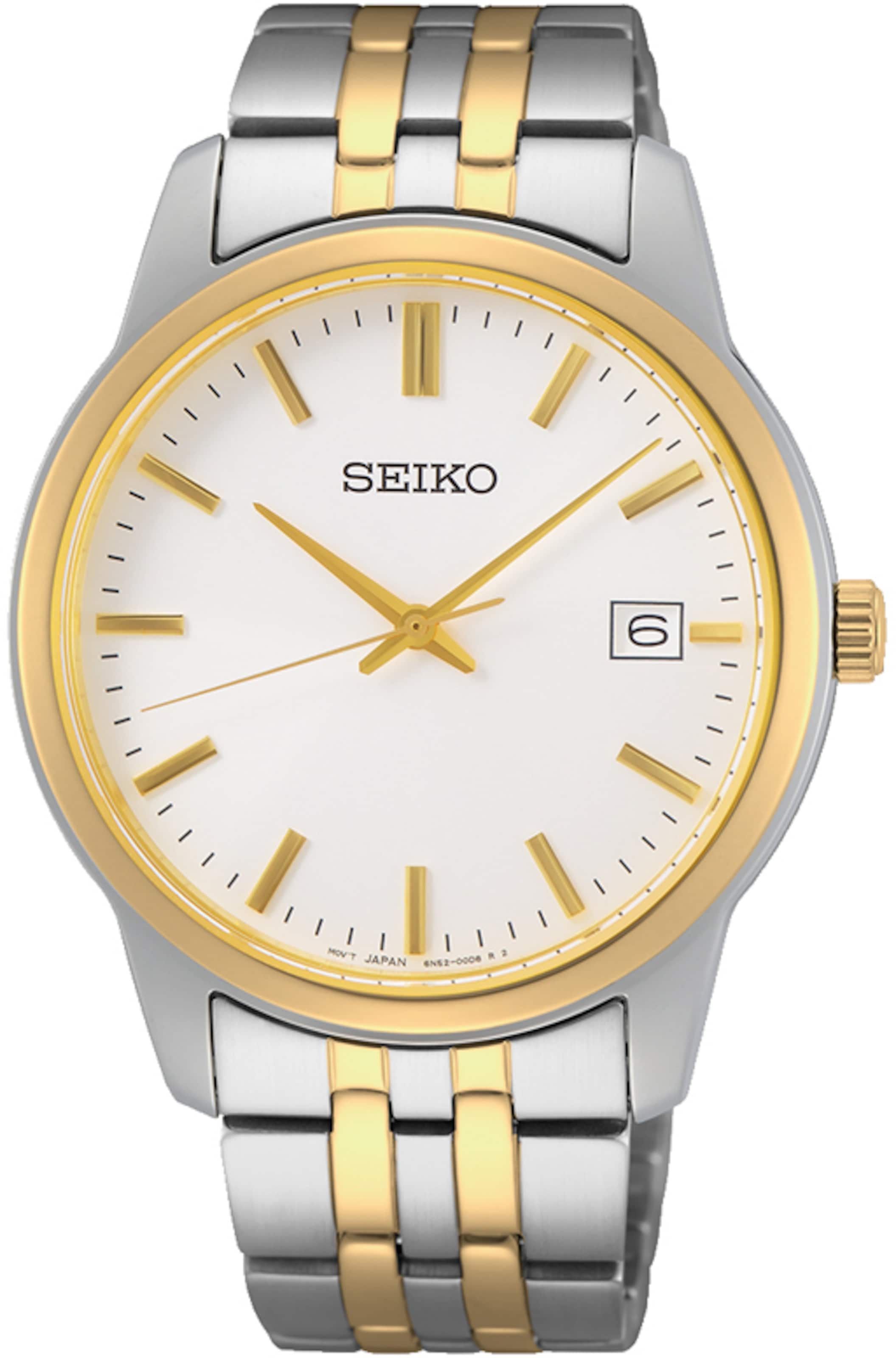 SEIKO Uhr in Silber: Vorderseite