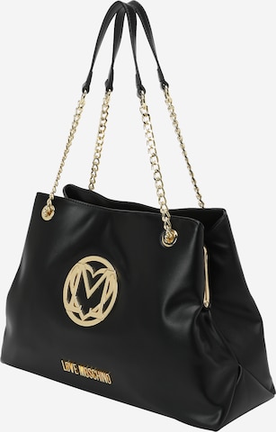 Love Moschino Skulderveske i svart: forside