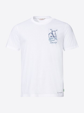 VAUDE Performance Shirt 'Spirit' in White: front