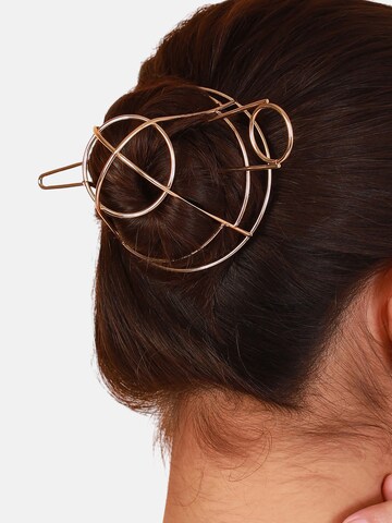 SOHI Haarschmuck 'Roxie' in Gold: Vorderseite