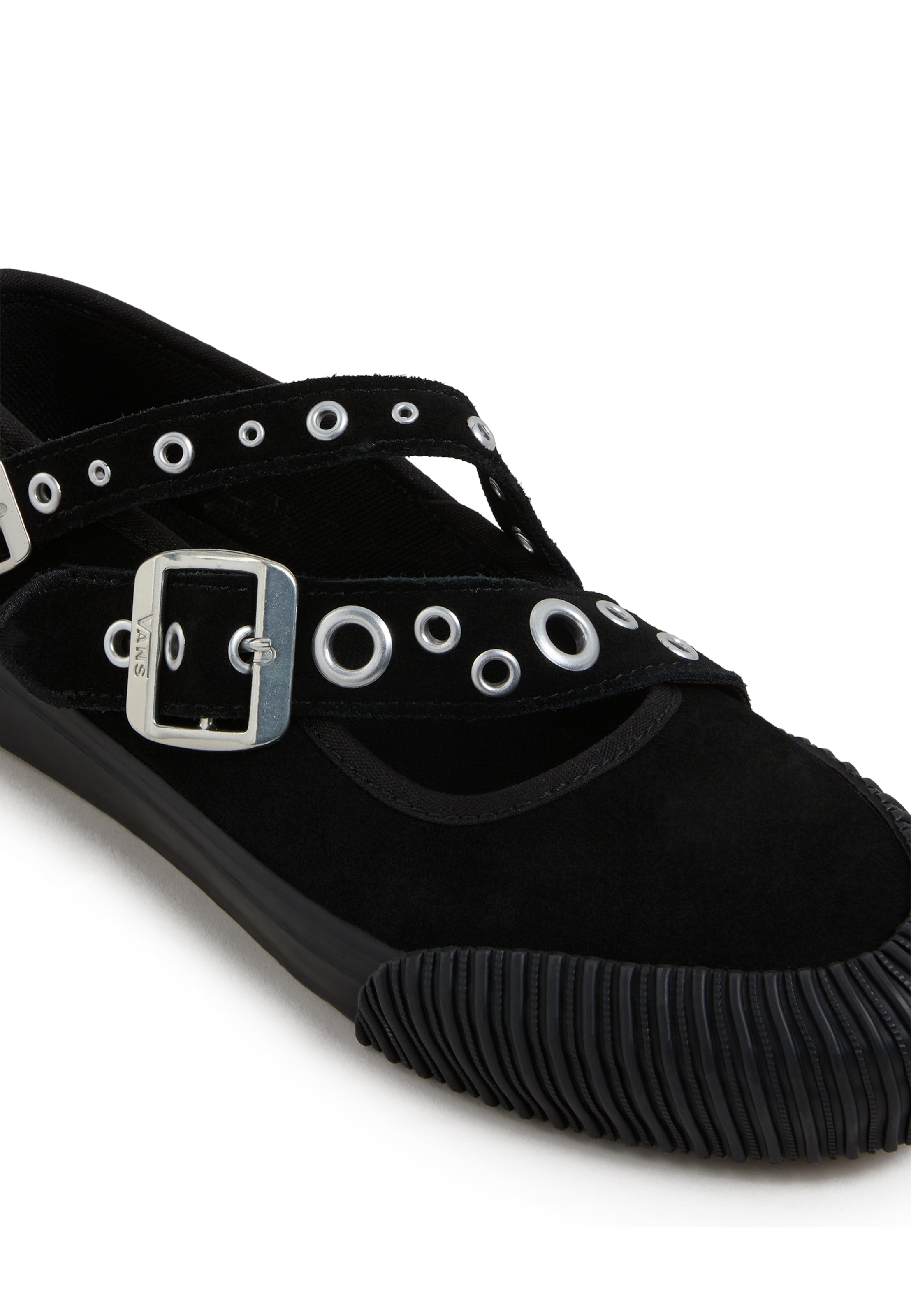 VANS Балетки с ремешком в Черный