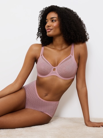 TRIUMPH Minimiser Bra ' Signature Sheer ' in Pink