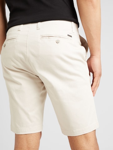 Bruun & Stengade Regular Chino trousers 'Gerhard' in Beige