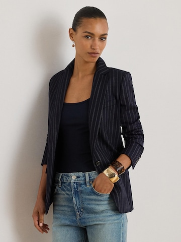 Blazer Lauren Ralph Lauren en bleu : devant
