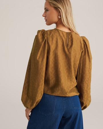 Camicia da donna di WE Fashion in giallo
