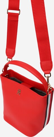 TOMMY HILFIGER Schoudertas 'ESSENTIAL' in Rood