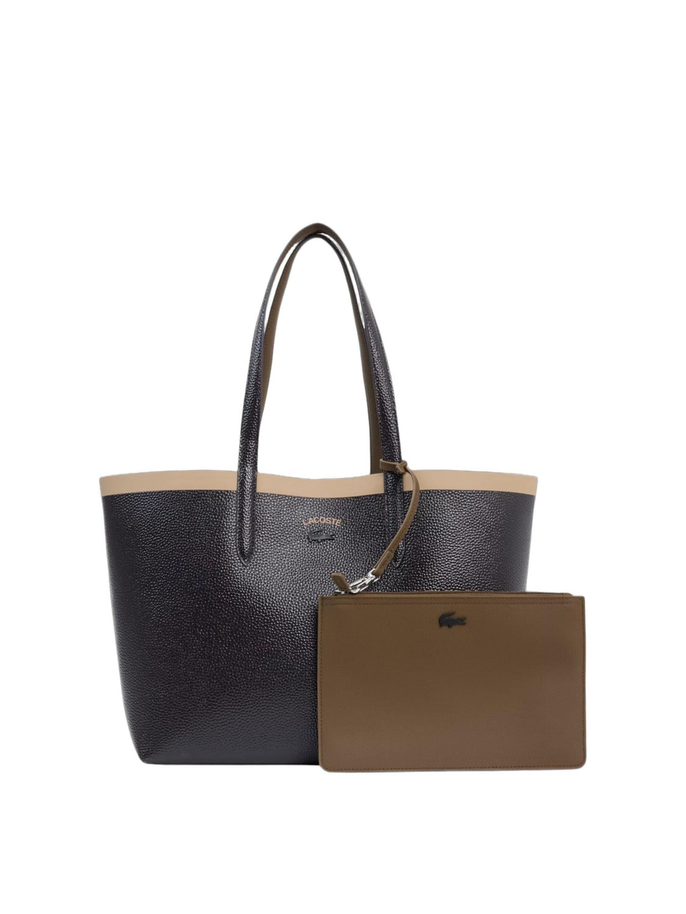 LACOSTE Shopper 'Anna' i sort: forside