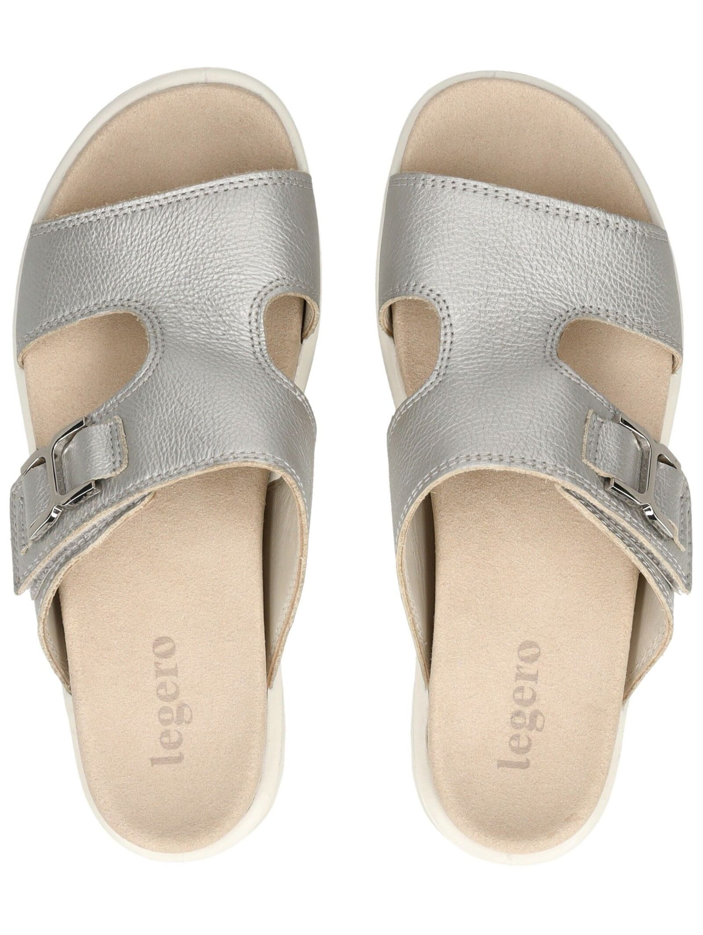 Legero Pantolette in Silber