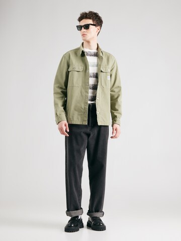 INDICODE JEANS Футболка 'Hernandez' в Серый