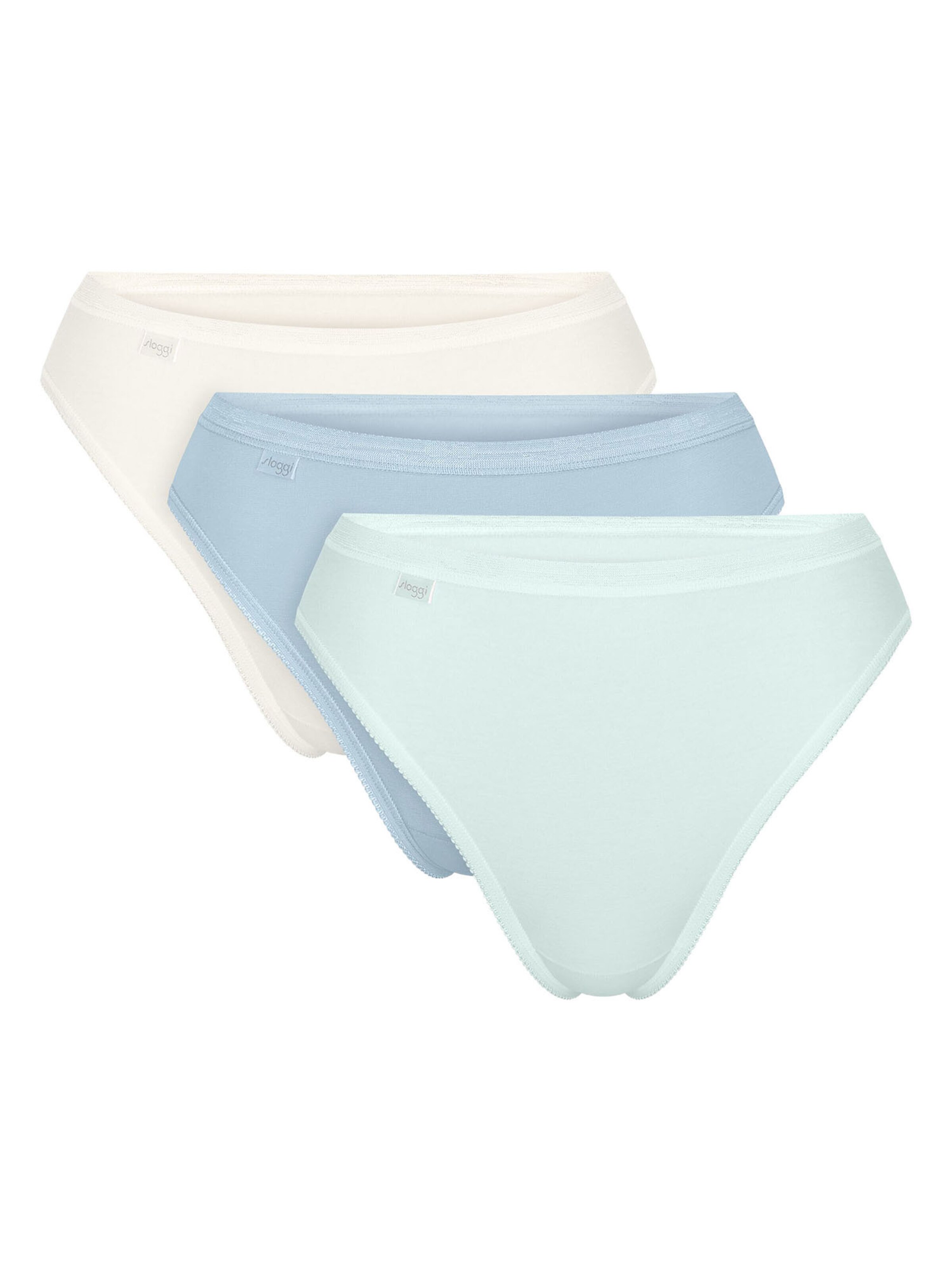SLOGGI Tai-Slip ' Originals Basic ' in Blau: Vorderseite