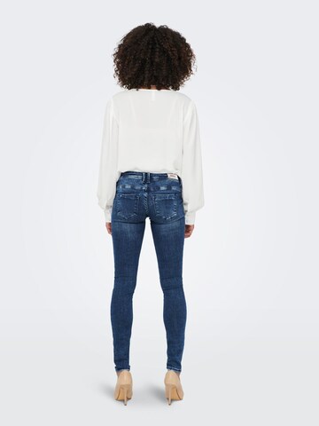 Only Maternity Skinny Jeans in Blauw