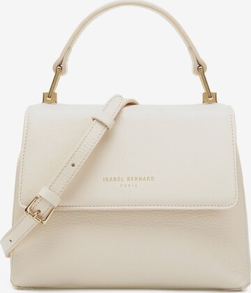 Isabel Bernard Handbag in White: front