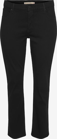 Levi's® Plus Regular Jeans in Black: front