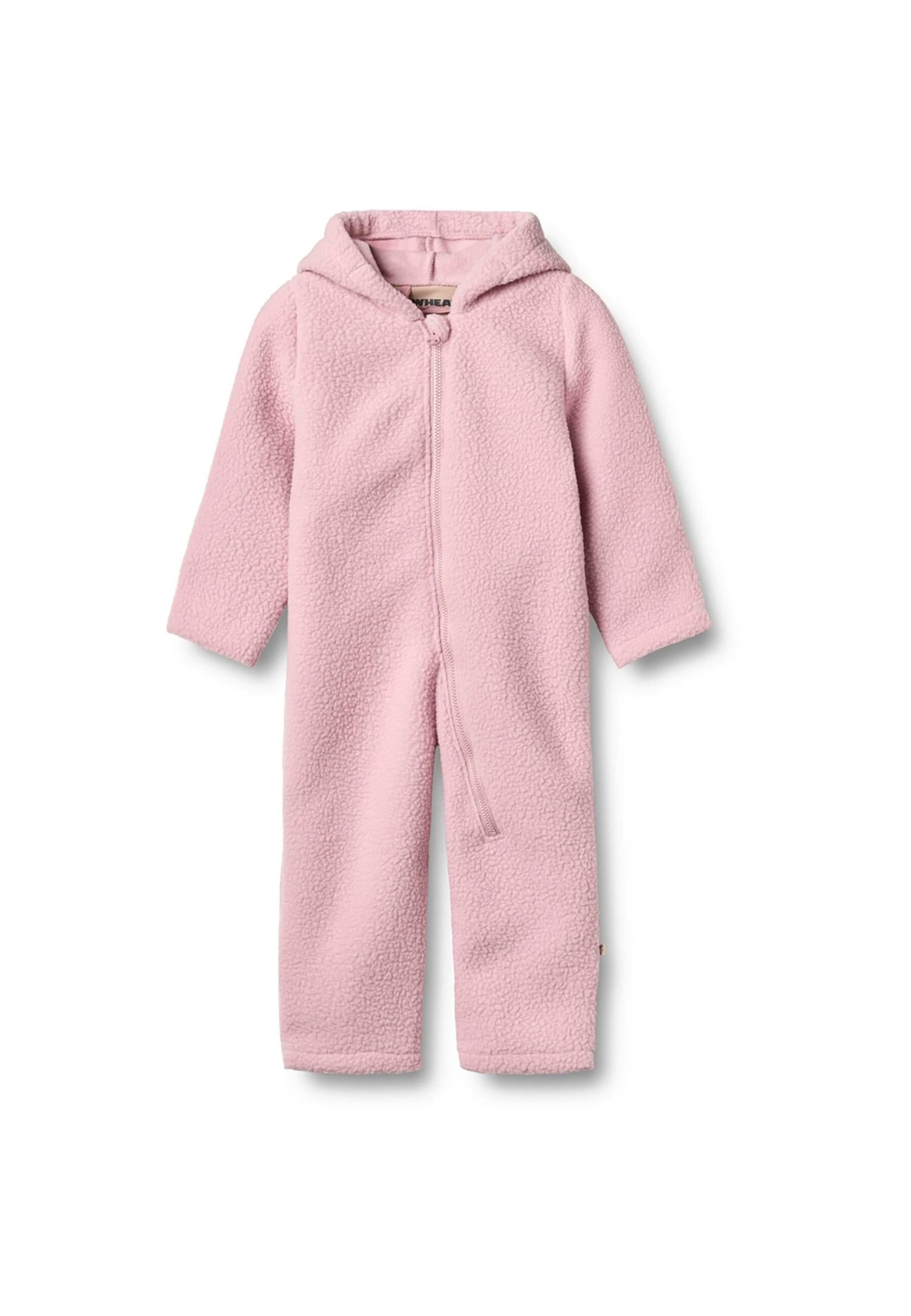 WHEAT Overall 'Allo' in Pink: Vorderseite