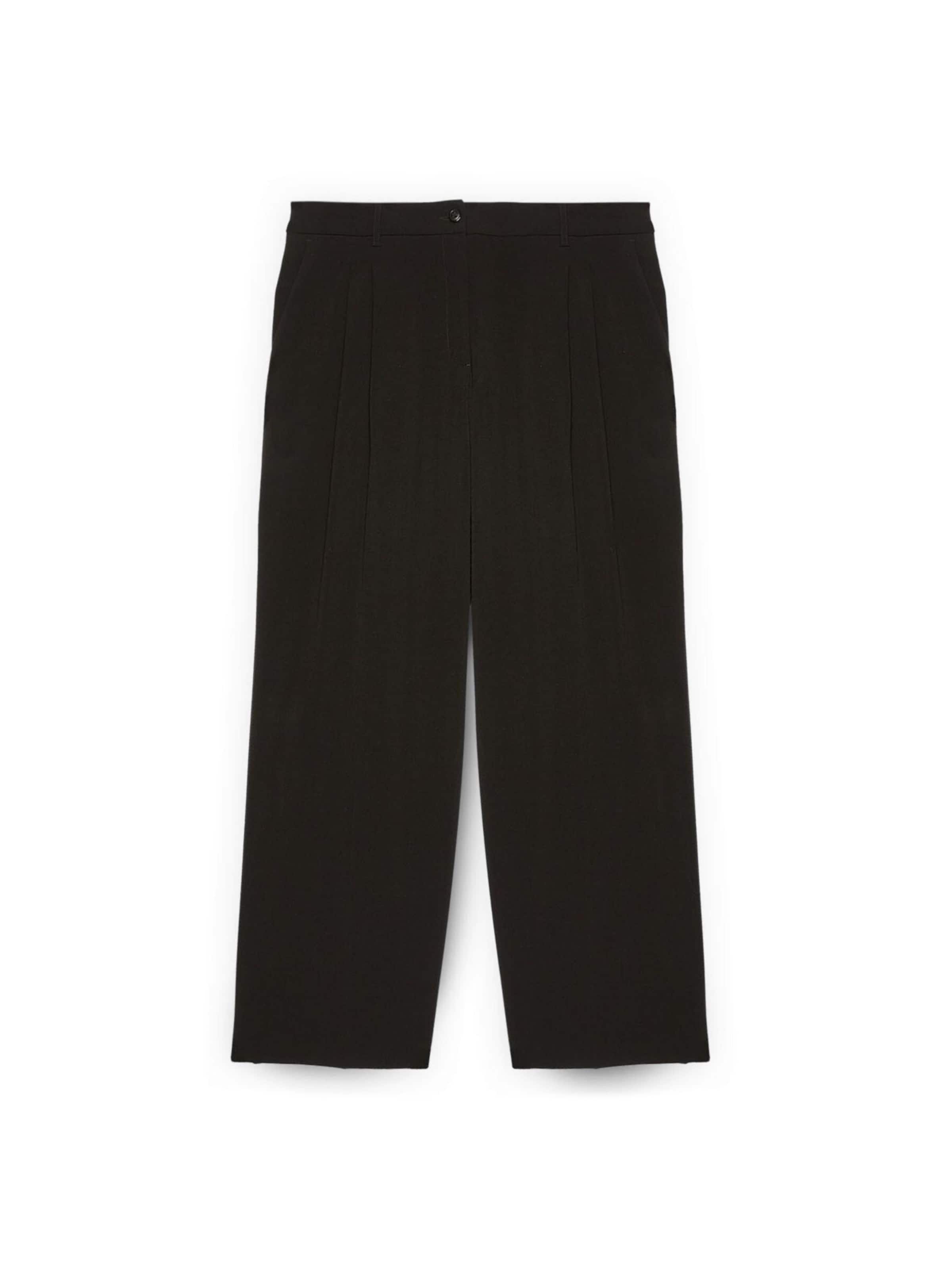 Regular Pantalon Fiorella Rubino en noir : devant