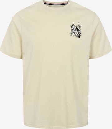 U.S. POLO ASSN. Regular Fit Paita ' UMDaiki ' värissä beige: etupuoli