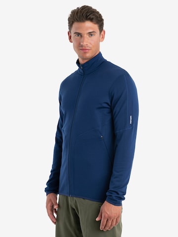 ICEBREAKER Sweat jacket in Blue: front