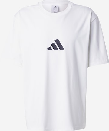 T-Shirt fonctionnel 'Z.N.E.' ADIDAS SPORTSWEAR en blanc : devant