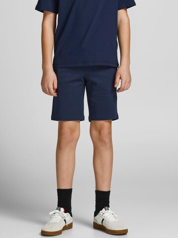 Jack & Jones Junior Regular Pants in Blue: front