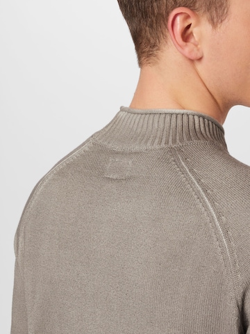 QS Pullover in Braun