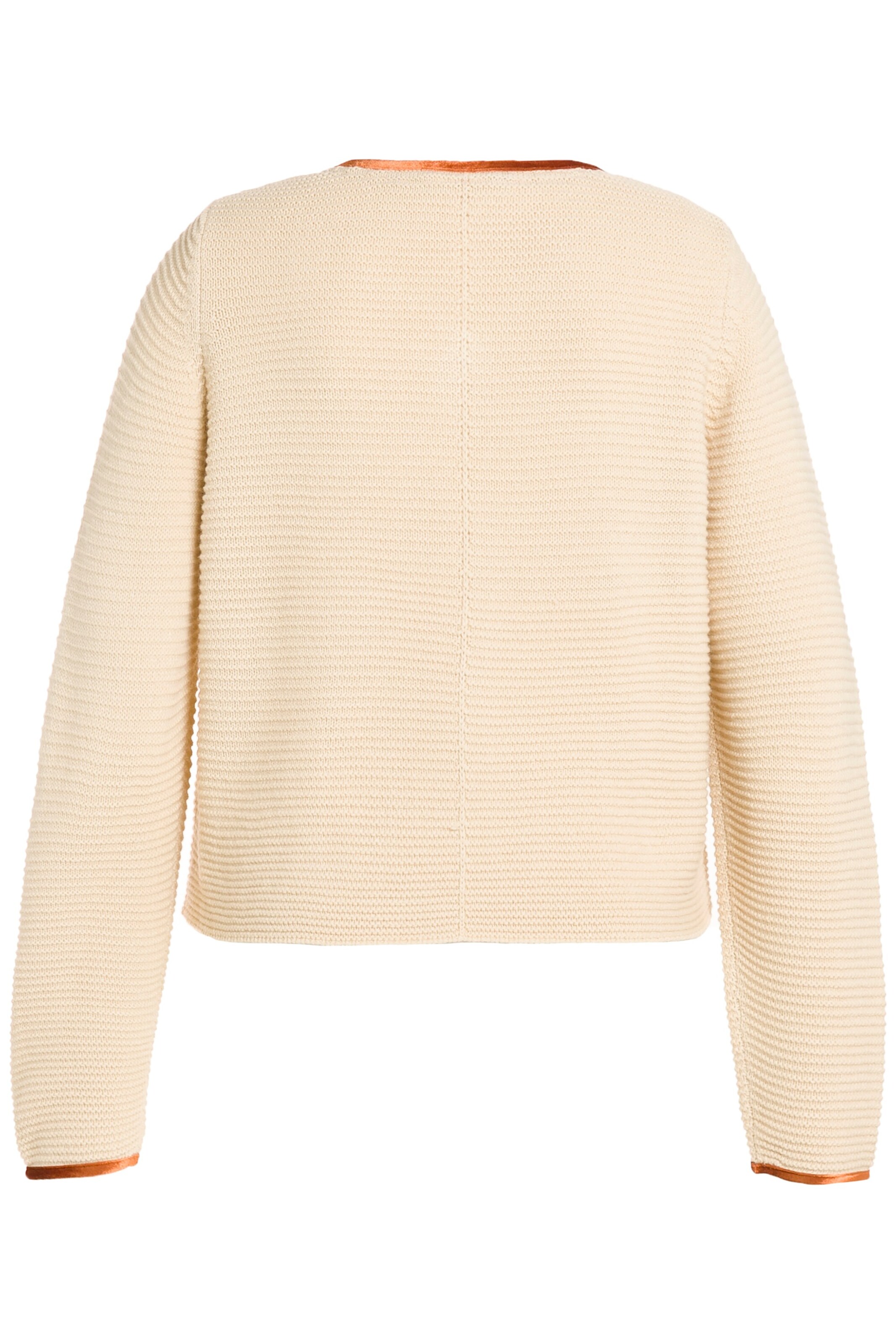 Ulla Popken Gebreid vest in Beige