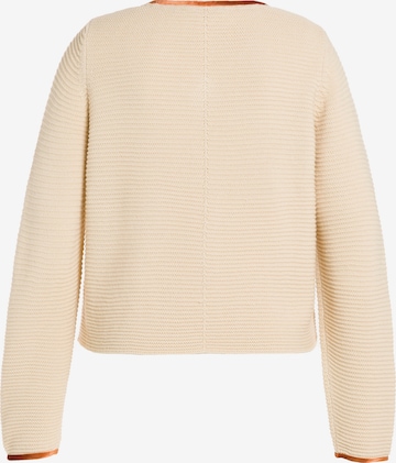 Cardigan Ulla Popken en beige