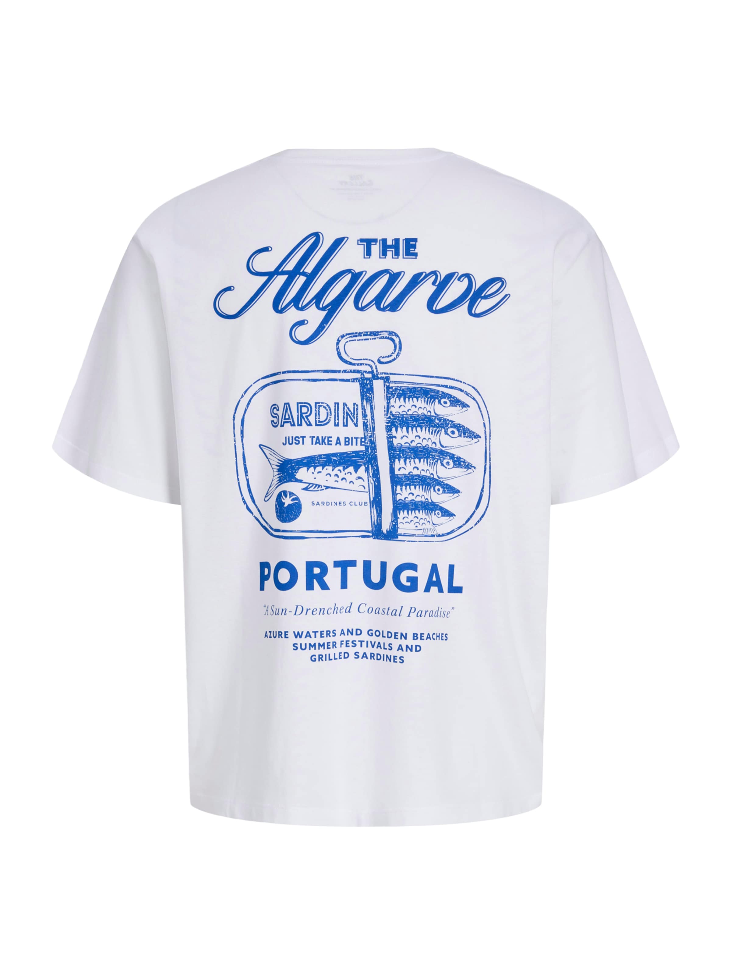 Jack & Jones Junior T-shirt 'JORVacation' i vit
