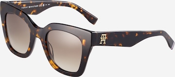 TOMMY HILFIGER Sunglasses in Brown: front