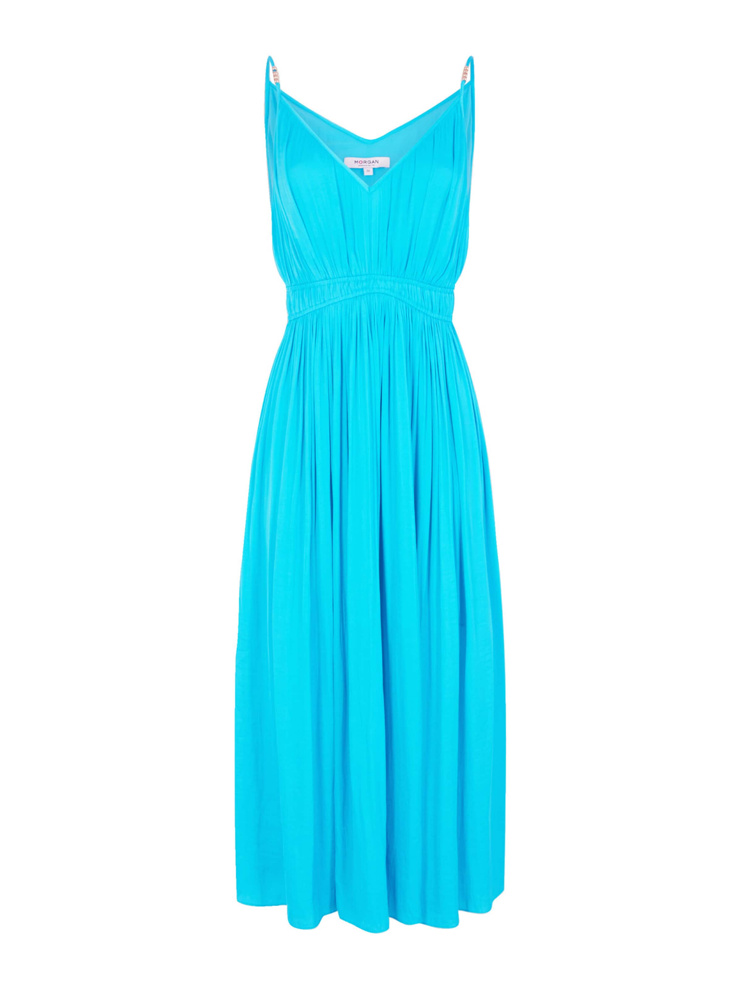 Morgan Dress in Blue: front