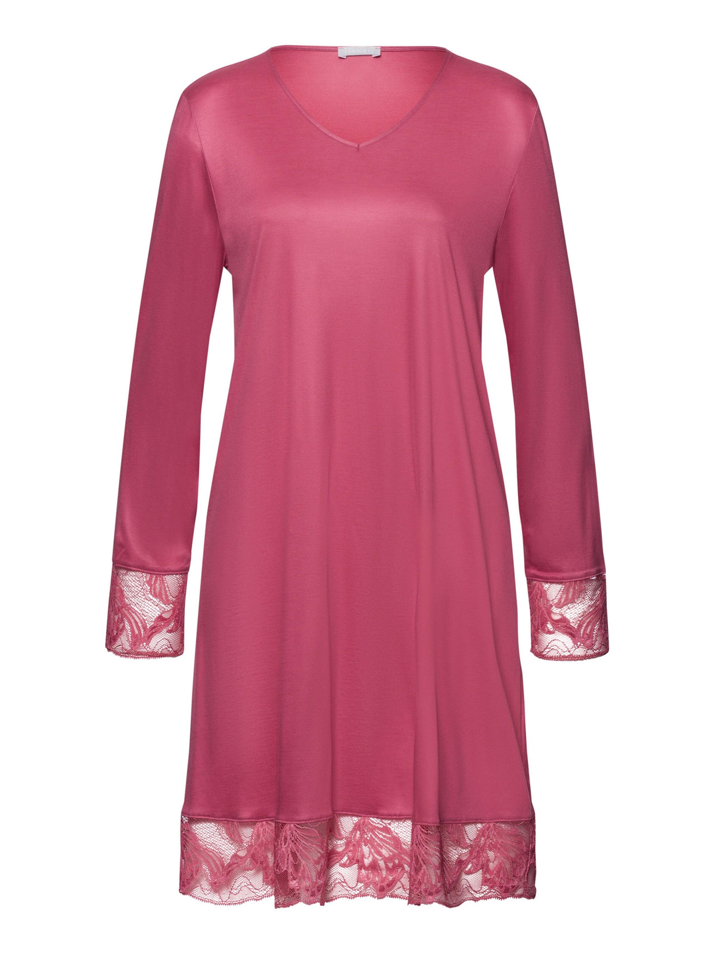 Chemise de nuit 'Eva' Hanro en rose : devant