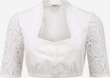Camicia per costume tradizionale di ALMSACH in bianco: frontale