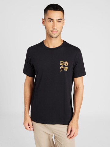 BILLABONG - Camiseta 'SIDE SHOT' en negro: frente