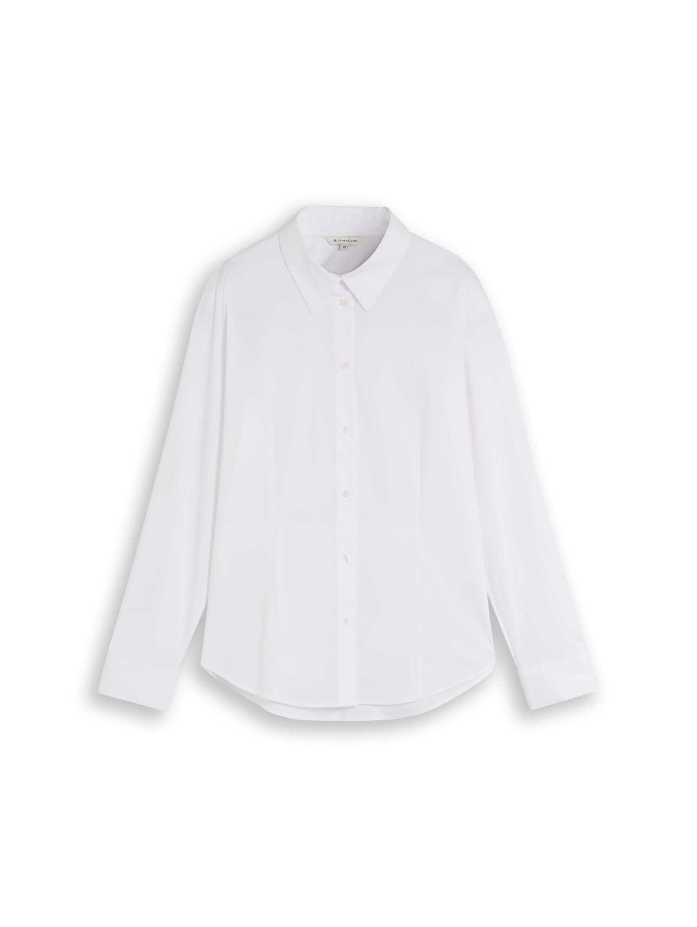 TOM TAILOR Chemisier en XXXL en blanc, Vue avec produit