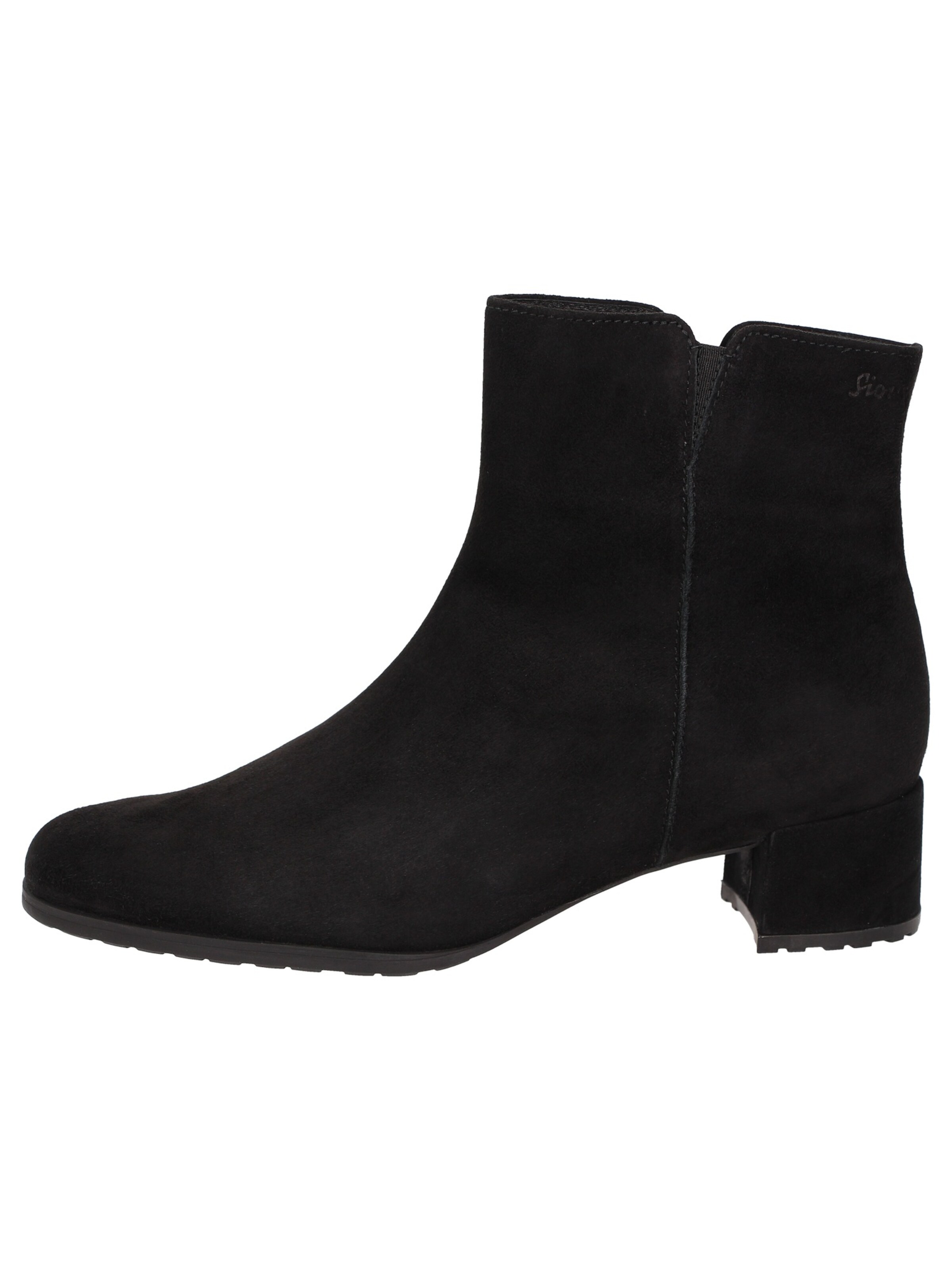 SIOUX Ankle Boots in Black