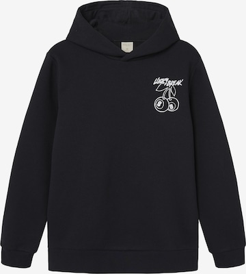 NAME IT Sweatshirt in Black: front