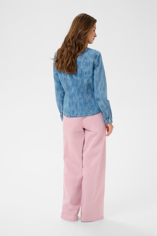Cream Blouse 'May' in Blauw