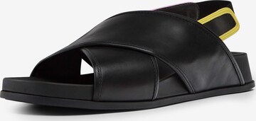 CAMPER Sandals in Black: front