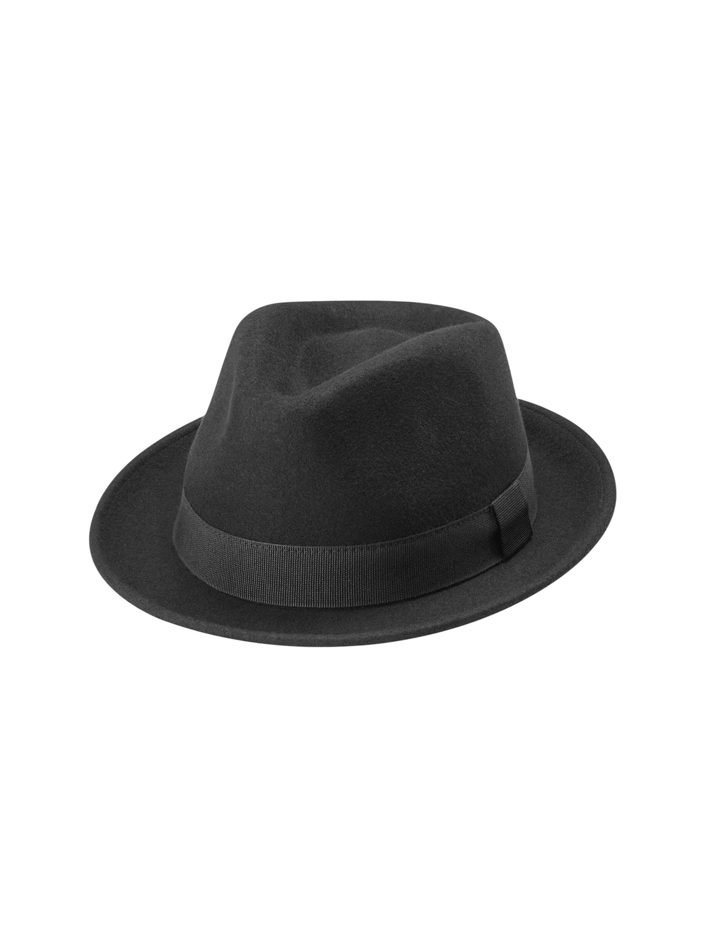 Fawler Hat 'Tomasso' in Black: front