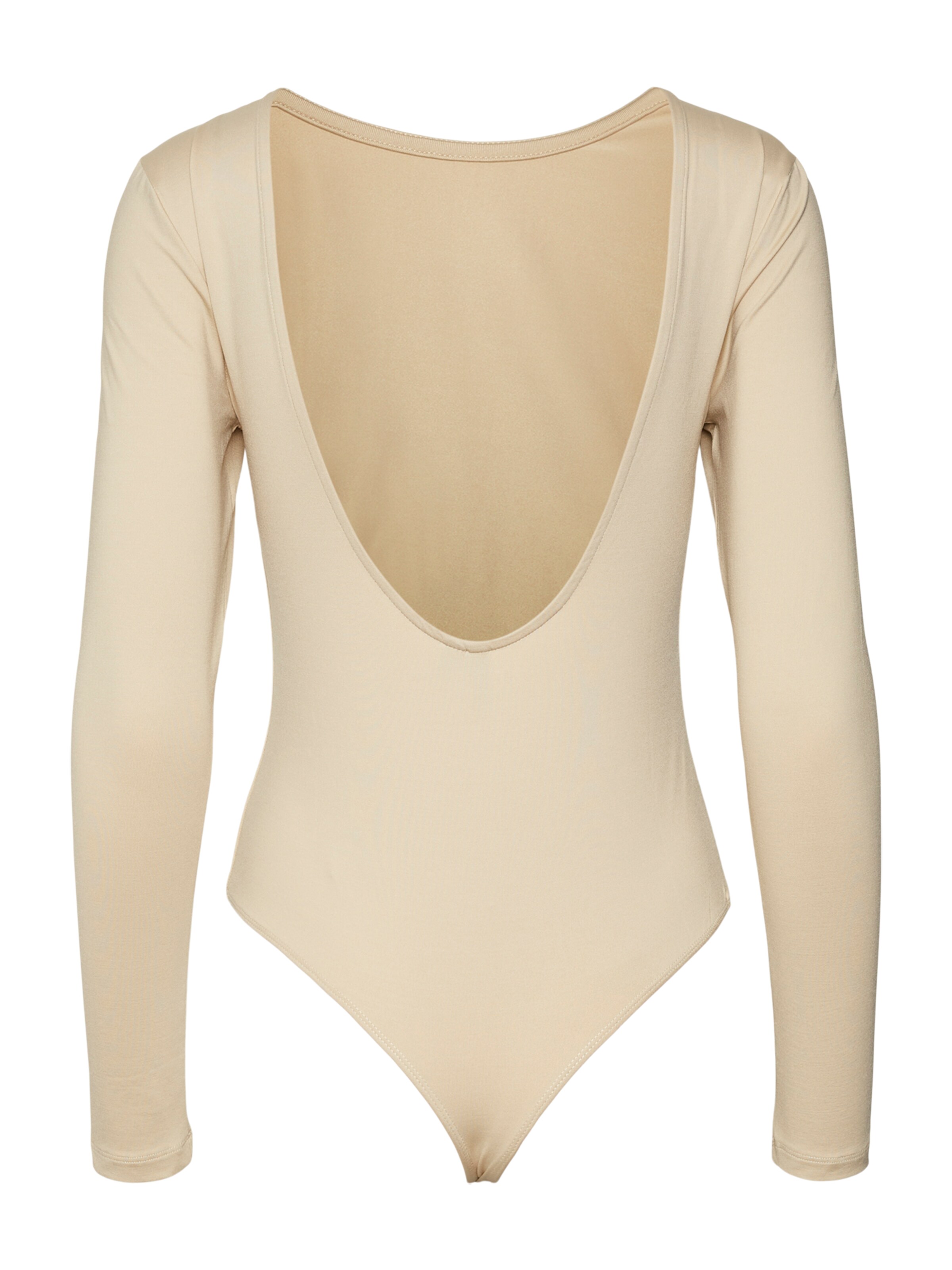 VERO MODA Shirt Bodysuit in Beige