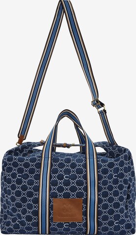 CODELLO Travel Bag in Blue: front