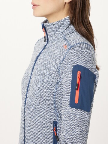 CMP Athletic Fleece Jacket in Blue