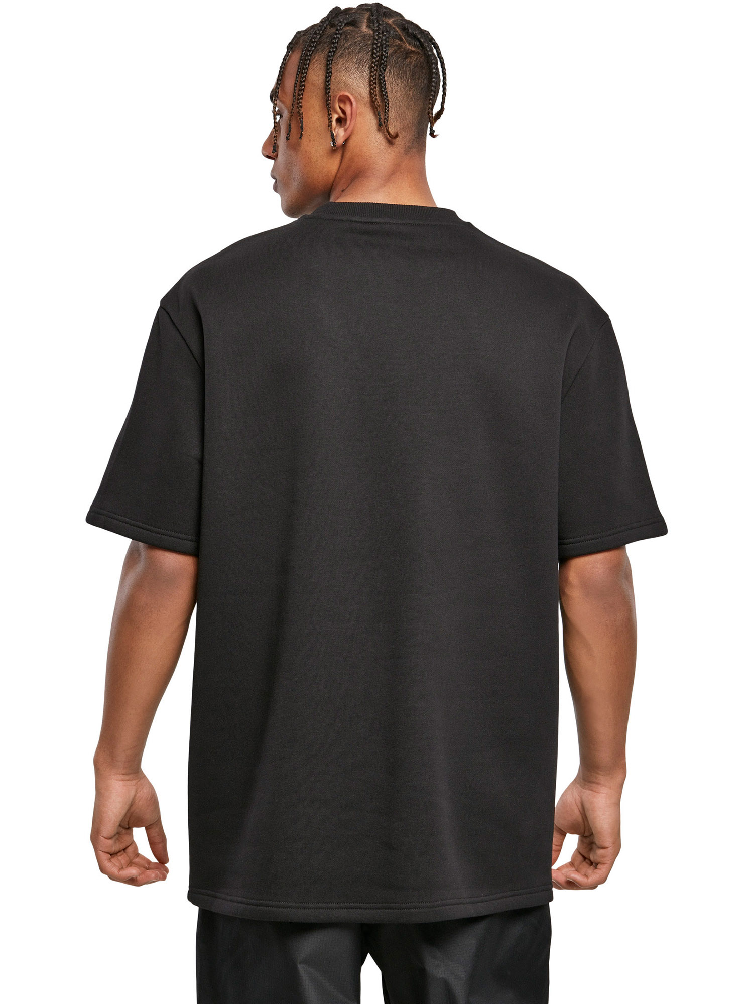 Plus size Odzież Urban Classics Koszulka w kolorze Czarnym 