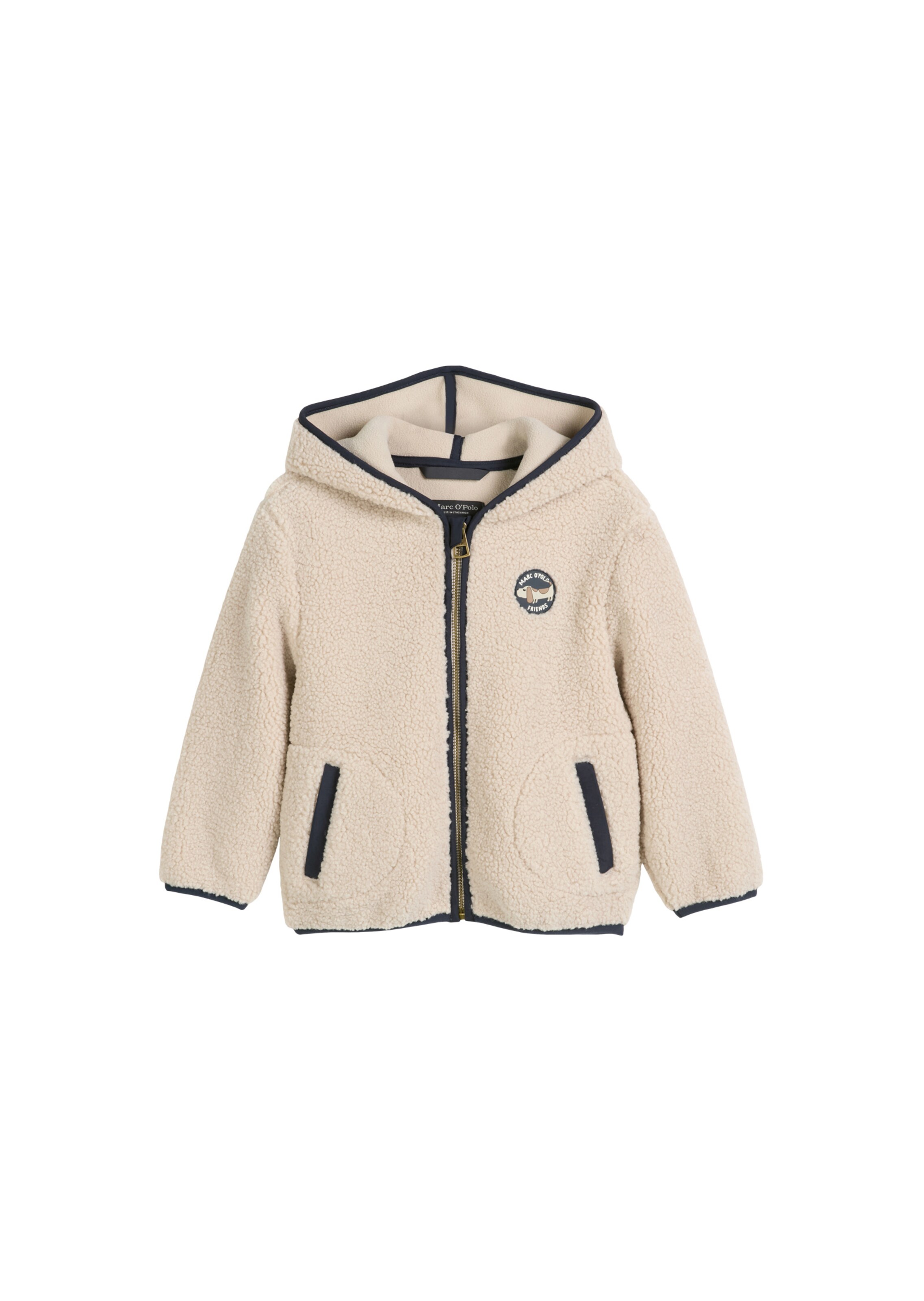 Marc O'Polo Between-Season Jacket in Beige: front