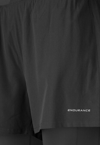 ENDURANCE Skinny Sportbroek 'Weilby' in Zwart