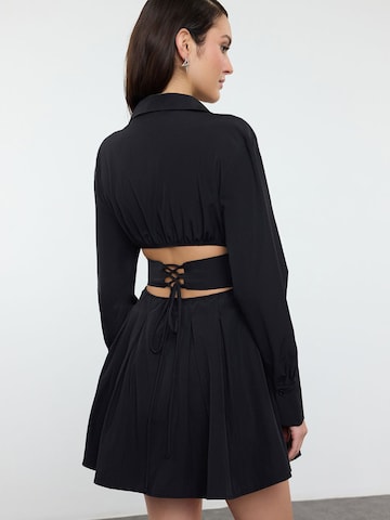 Trendyol Μπλουζοφόρεμα σε μαύρο