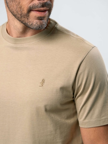 MCS Shirt 'Felix ' in Beige