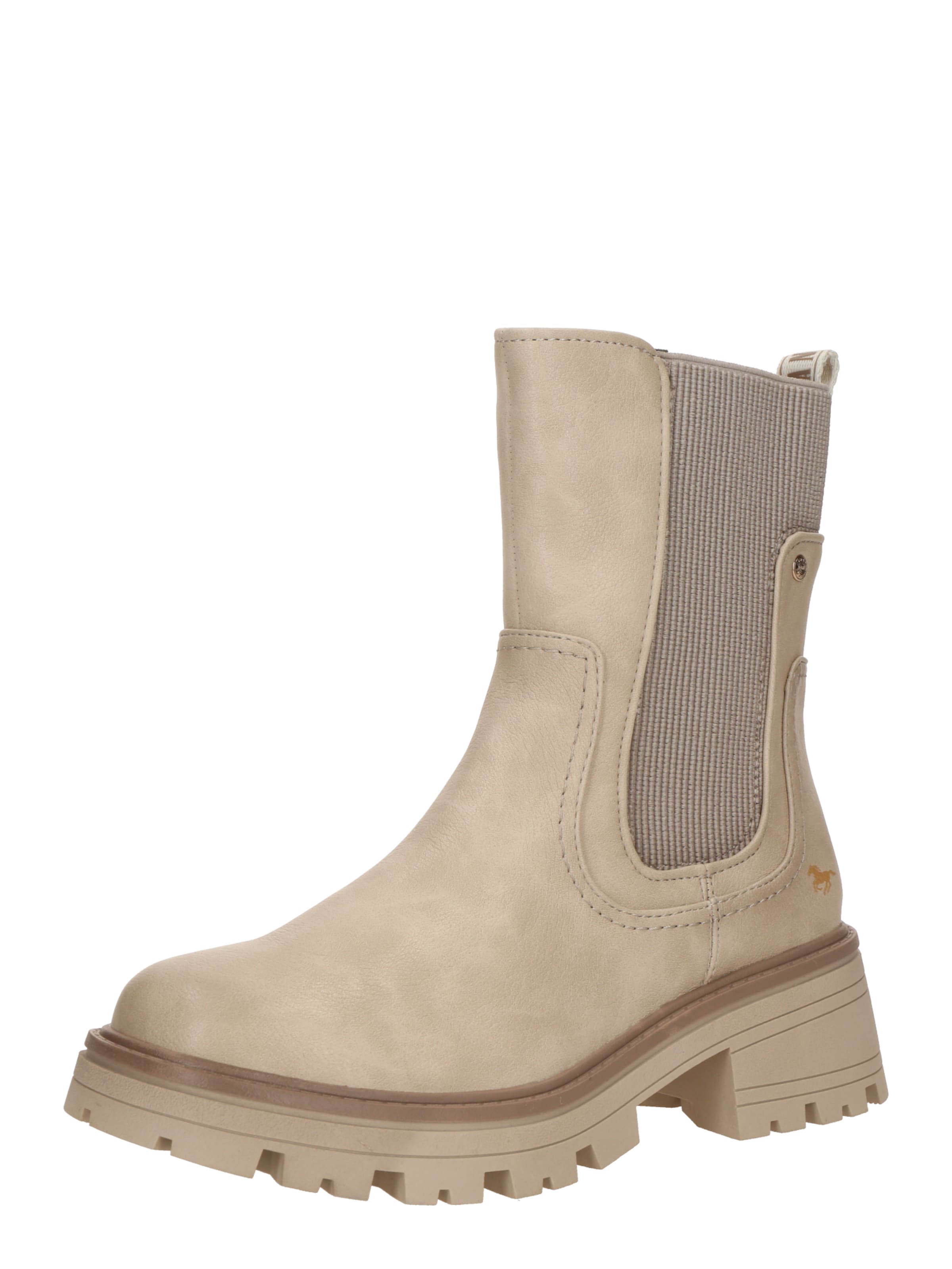 Bottines MUSTANG en beige : devant