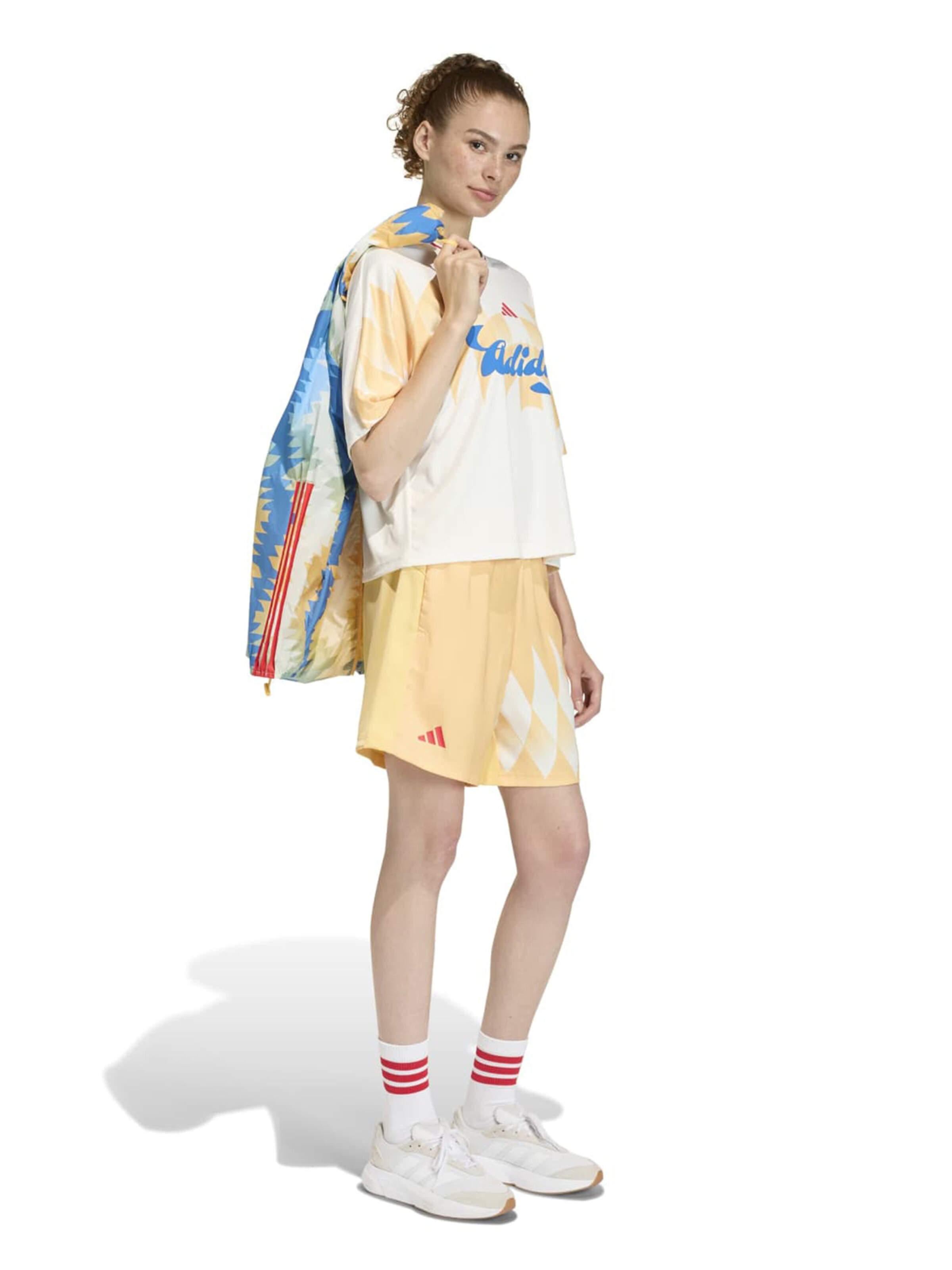 ADIDAS SPORTSWEARTehnička sportska majica 'HOUSE OF TIRO X COMMON GOAL' - bijela boja